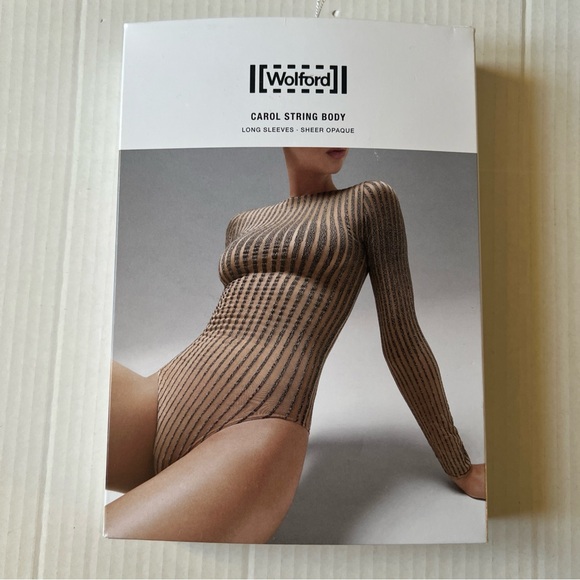 Wolford Bodysuit L Melange Gray - Picture 2 of 8